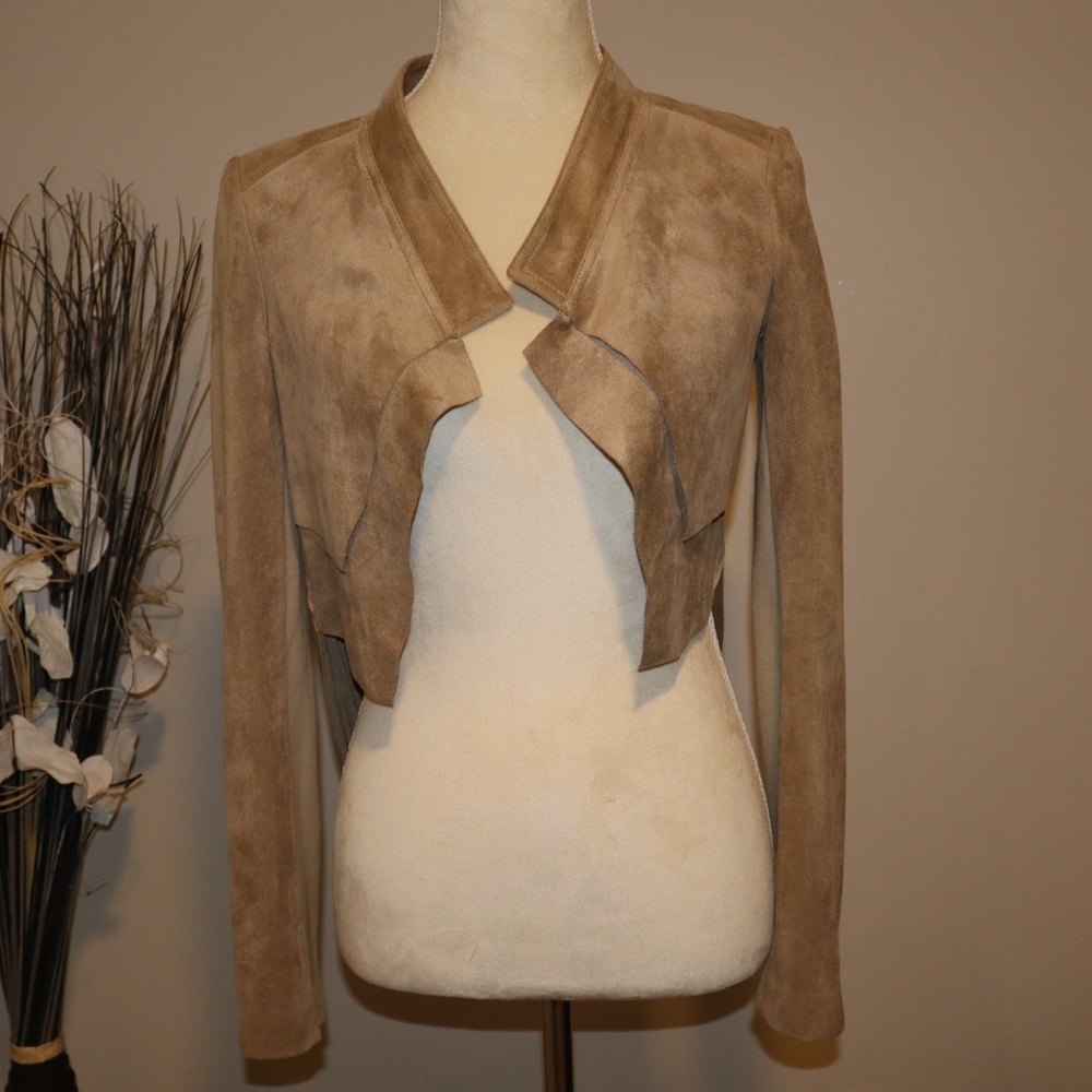 BCBG Norton Suede Jacket
